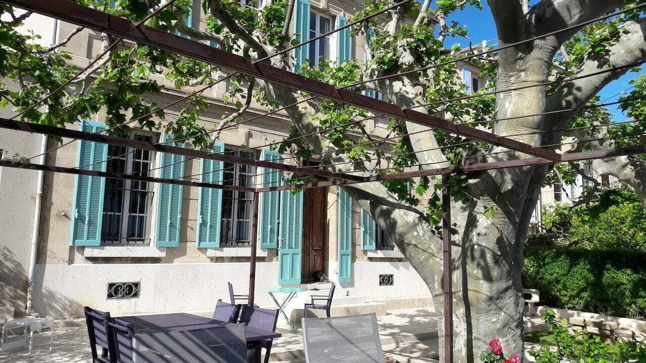 Chambre D'Hotes Villa Magenta Le Rove Bagian luar foto